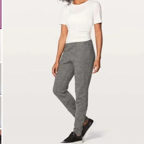 lululemon athletica Pants - COPY - Lululemon Free to Roam Jogger Heather gray, size 6